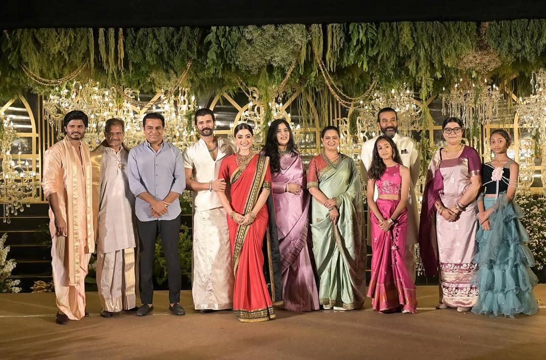 resepsi Rashmika Mandanna