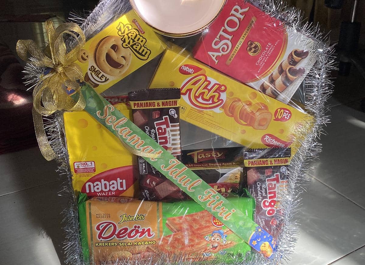 ilustrasi hampers Lebaran