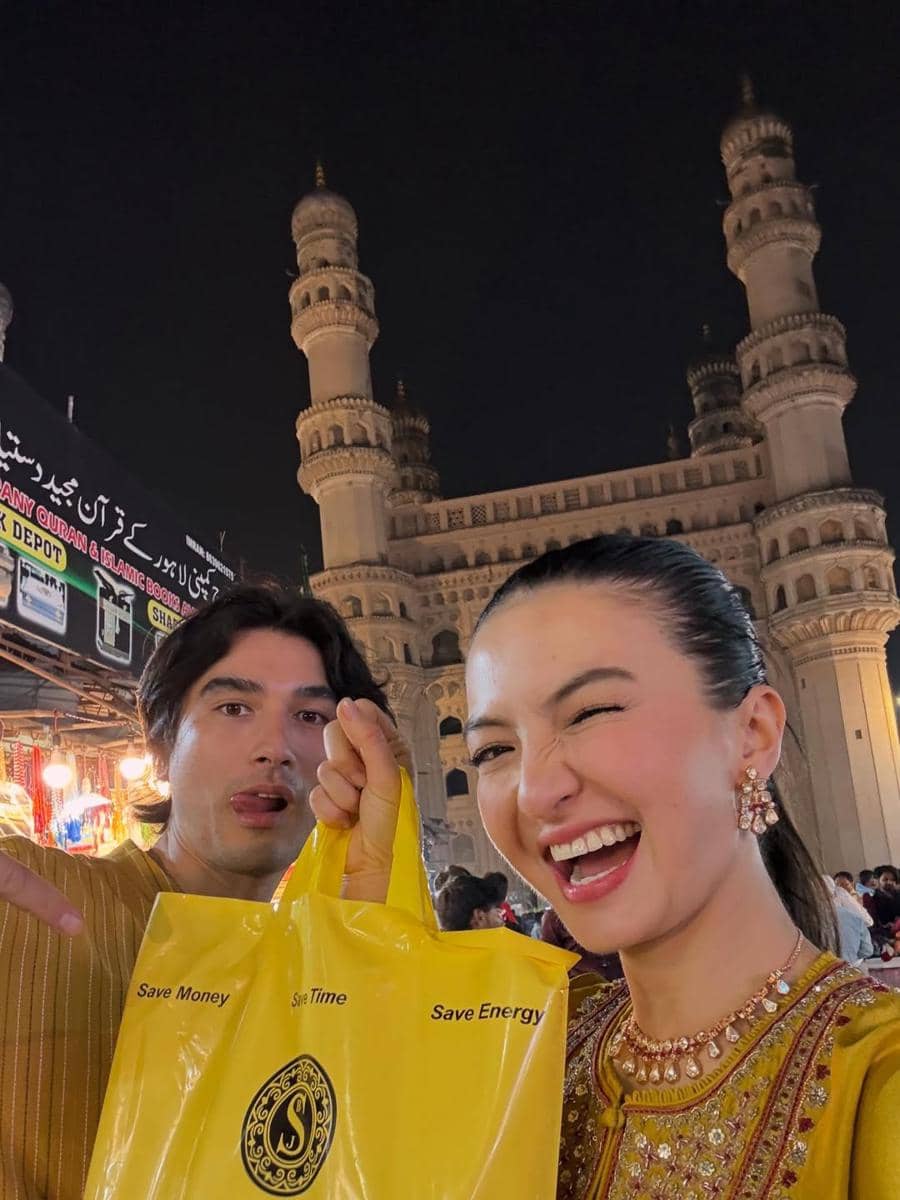 Raline Shah berlibur ke Hyderabad