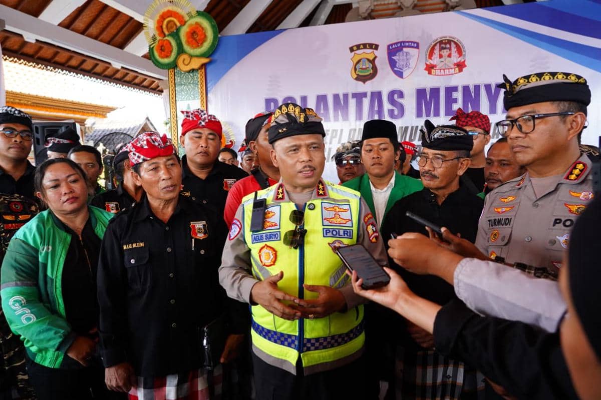 Polri Gelar Polantas Menyapa Bali, Pastikan Lebaran dan Nyepi Aman