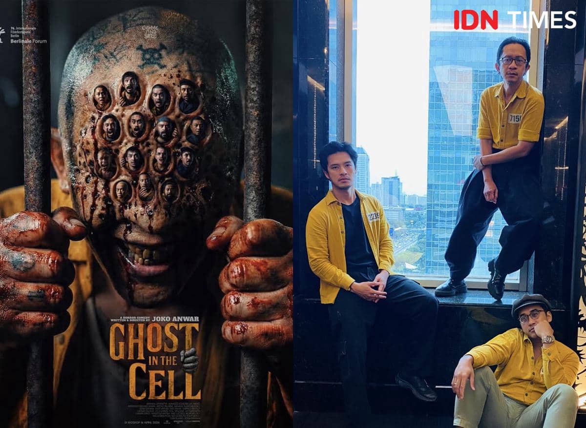 Poster Ghost in the Cell Bikin Aming Geli dan Morgan Oey Gatal-Gatal