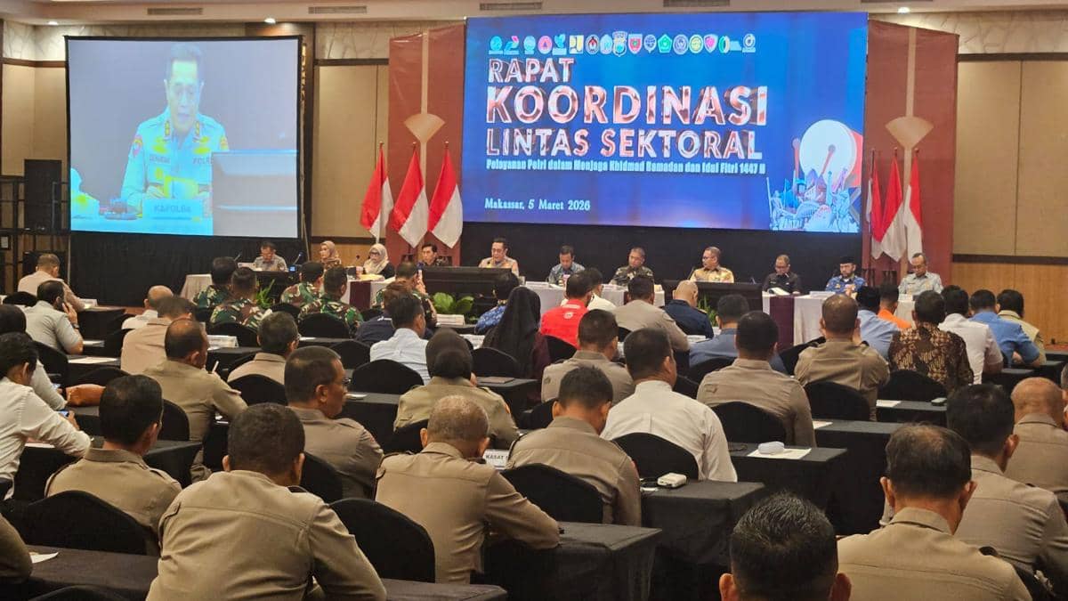 Rapat Koordinasi Lintas Sektoral 2026 menyambut Hari Raya Idul Fitri. (Dok. Kemenag Sulsel)