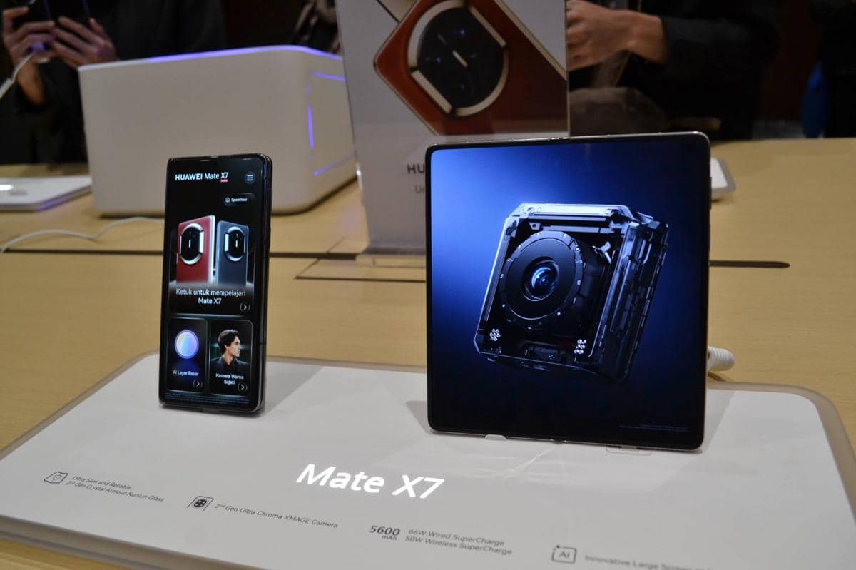 HUAWEI Mate X7 Resmi Hadir di Indonesia, Foldable Kokoh!