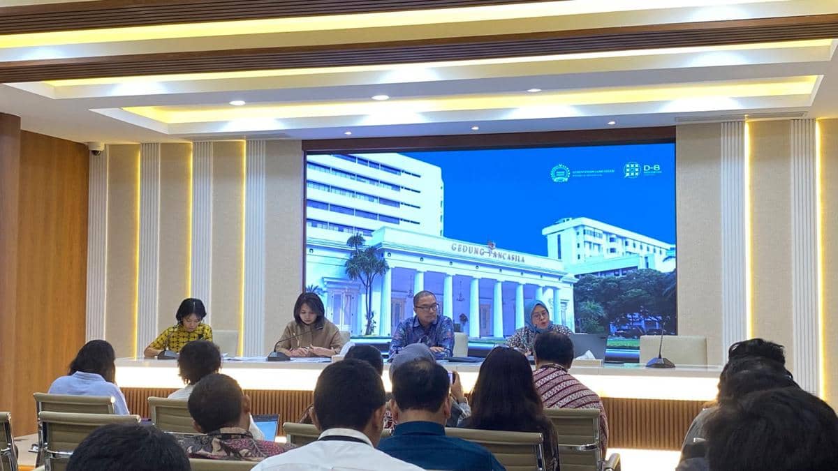 Press briefing Kementerian Luar Negeri RI, Jumat (6/3/2026). 