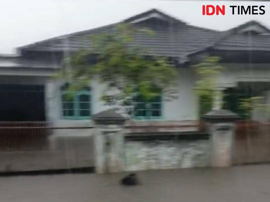 Peristiwa banjir melanda Bandar Lampung, Jumat (6/3/2026) sore. 