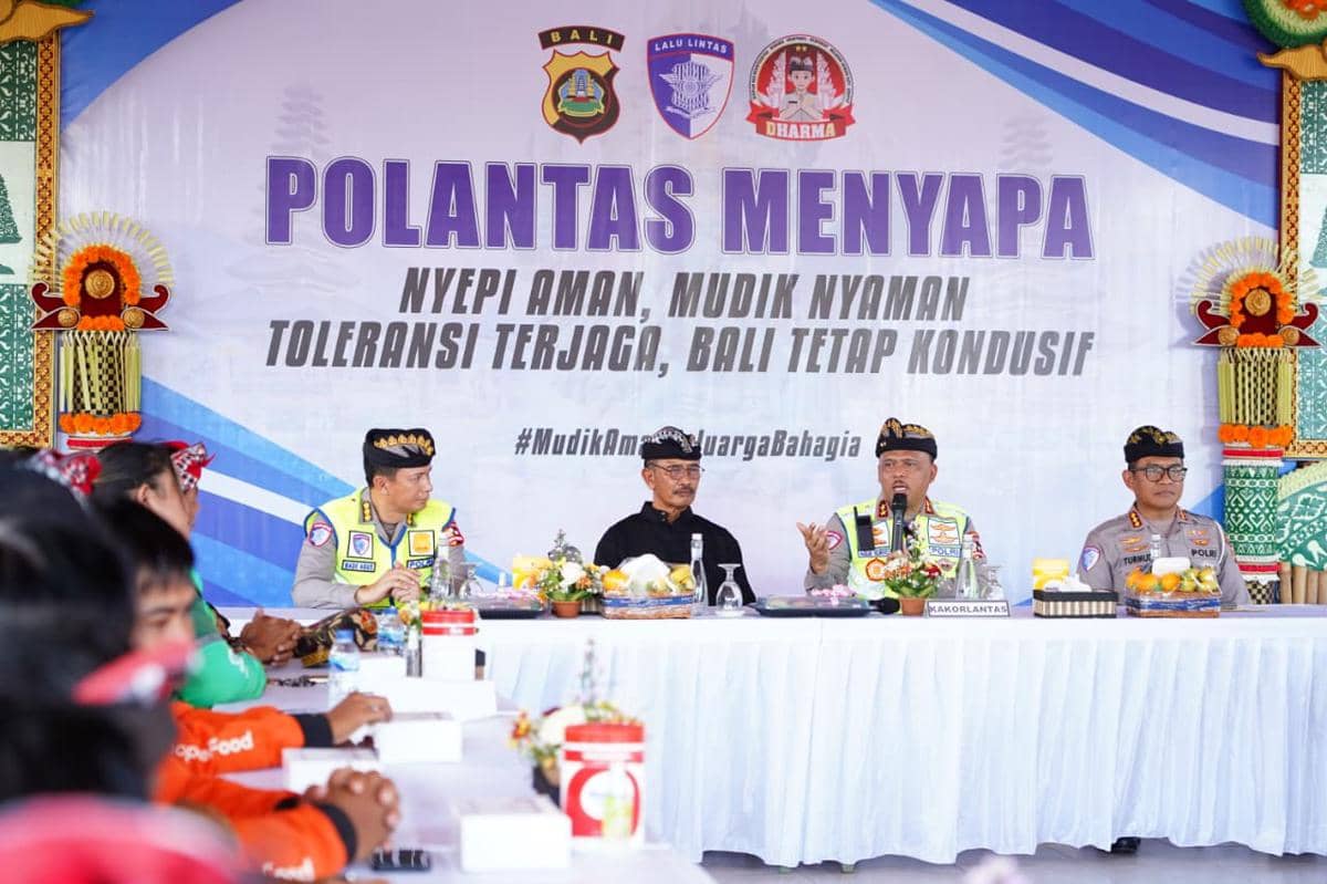 Polri Gelar Polantas Menyapa Bali, Pastikan Lebaran dan Nyepi Aman