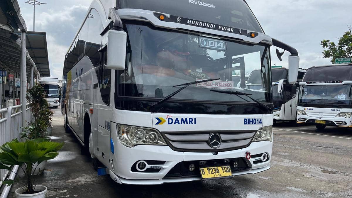 Armada Damri yang akan digunakan dalam perjalanan perdana trayek Jakarta-Denpasar. 