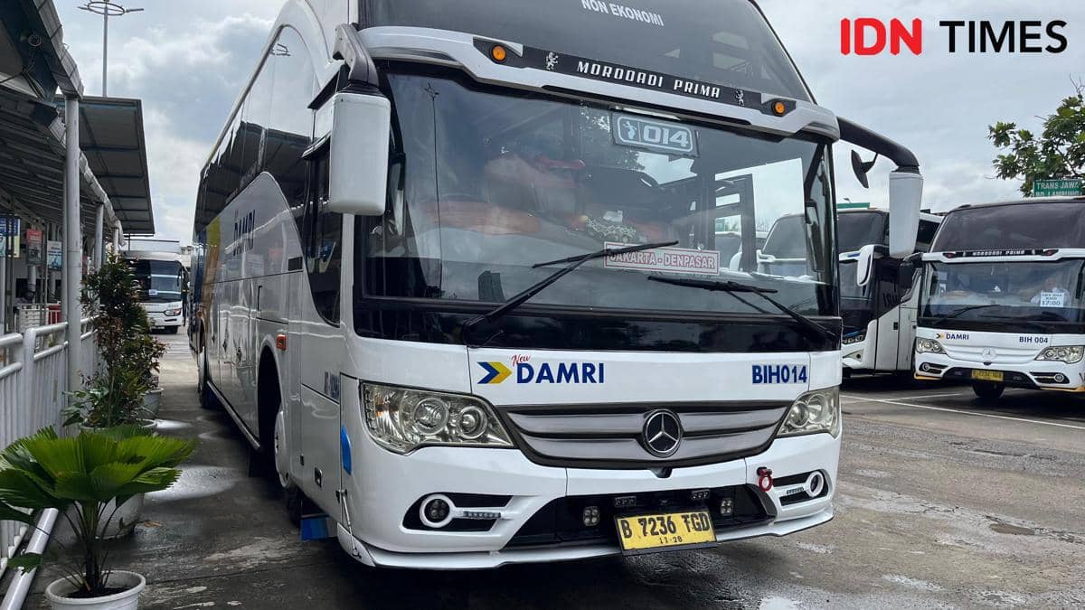 Armada Damri yang akan digunakan dalam perjalanan perdana trayek Jakarta-Denpasar. 