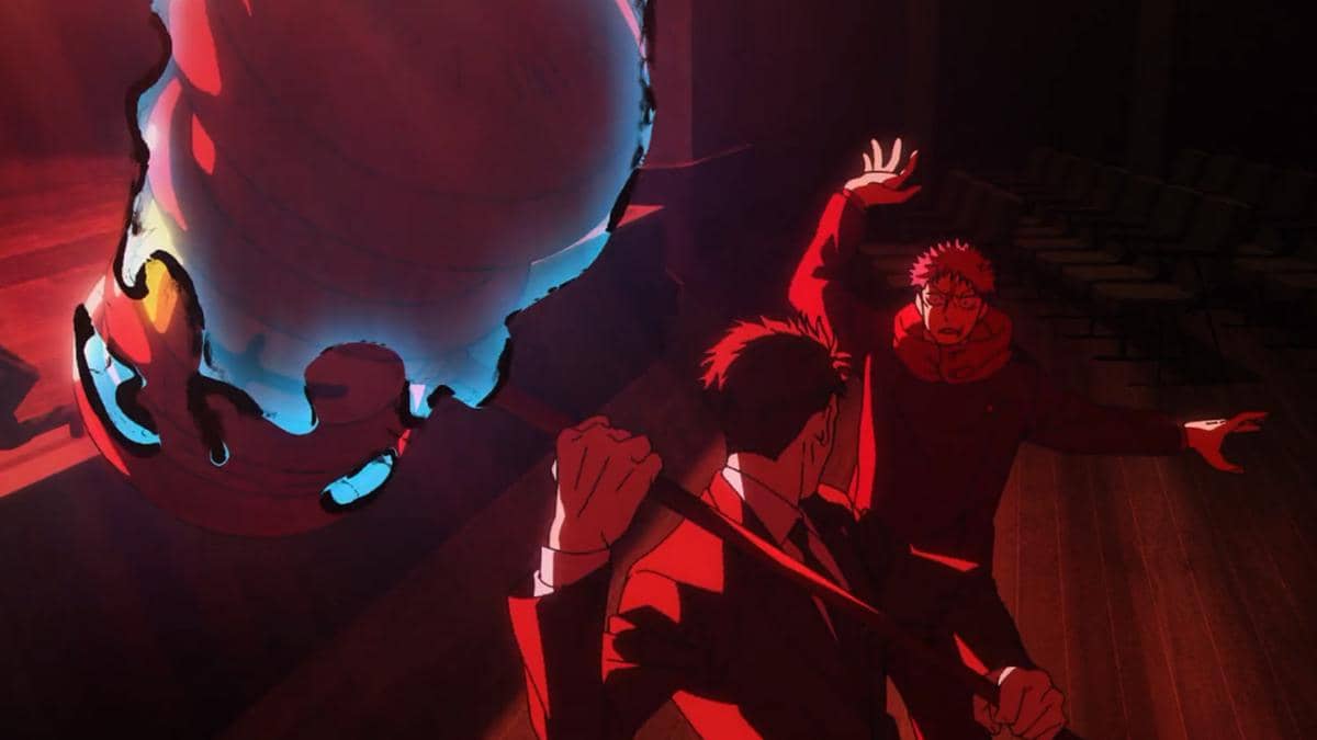 Higuruma memperbesar palunya saat menyerang Yuji - Jujutsu Kaisen S3