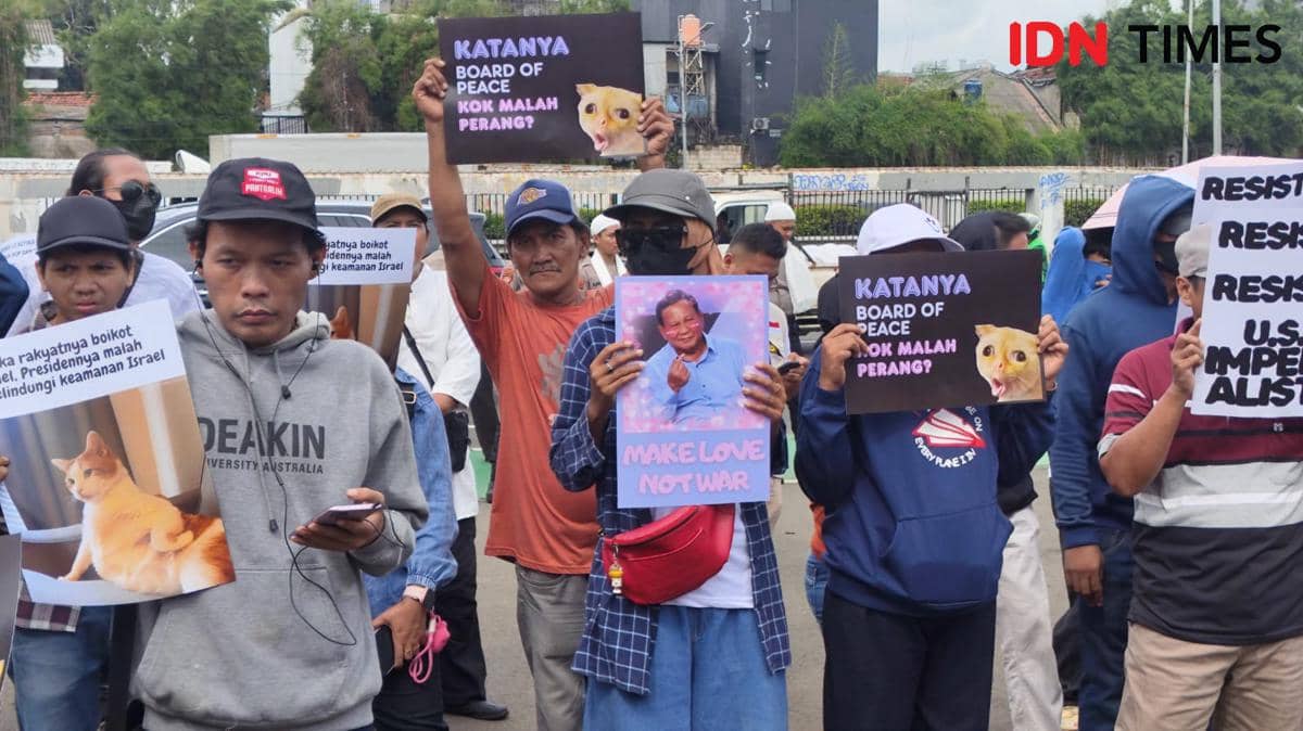 Demo di DPR, Koalisi Sipil Sentil BoP: Kini Berubah Jadi Board of War