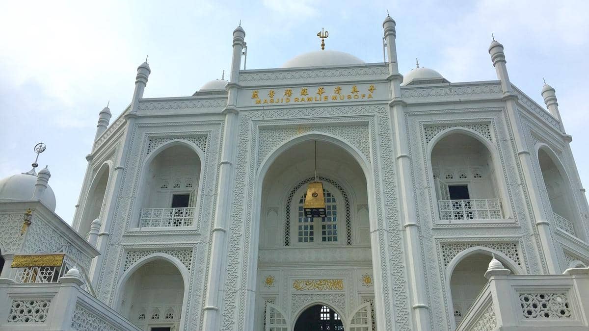 Potret Masjid Ramli Musafa, Jakarta Utara 