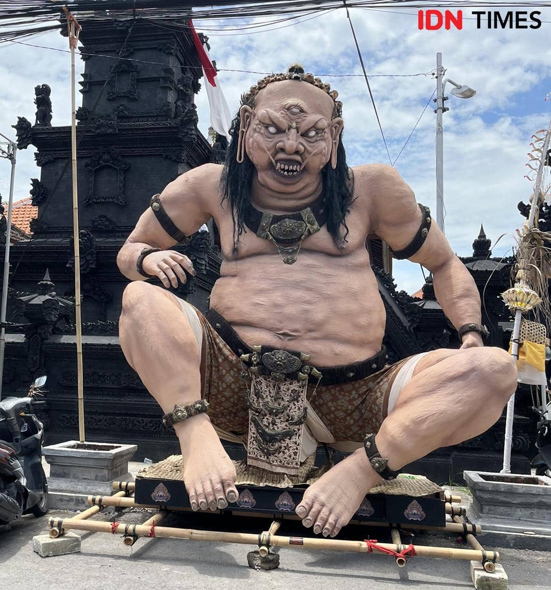 Potret ogoh-ogoh di Canggu 2025  