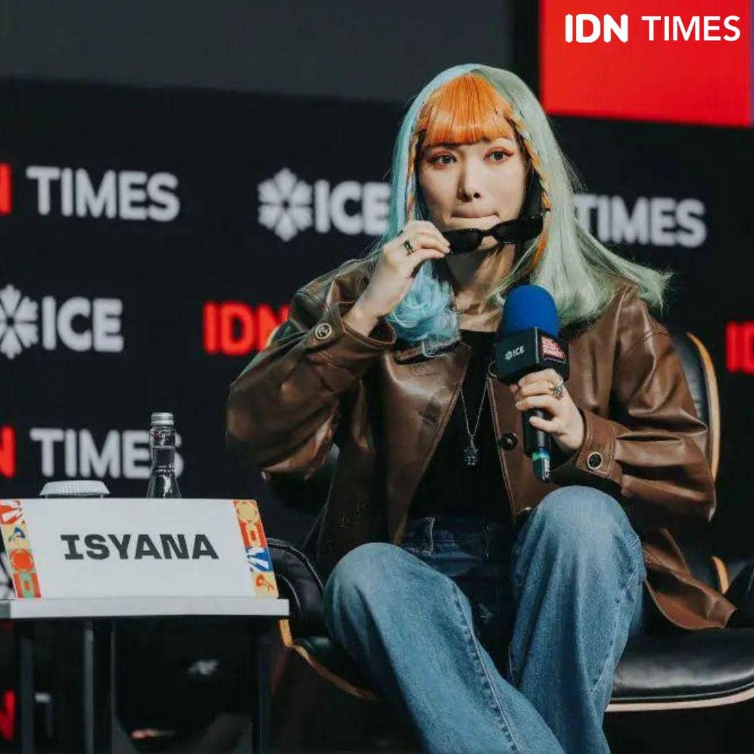 Potret Isyana Sarasvati