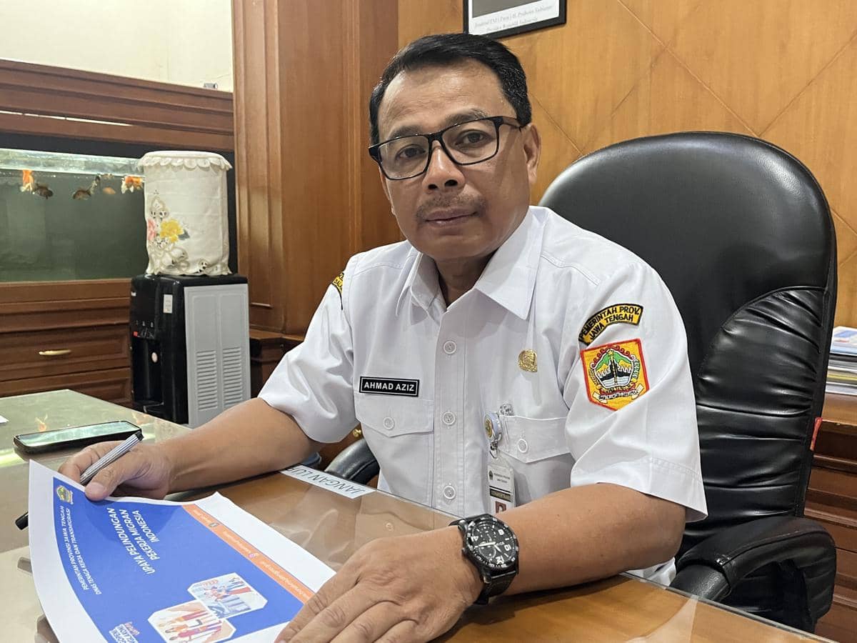 Kepala Dinas Ketenagakerjaan dan Transmigrasi (Disnakertrans) Jawa Tengah, Ahmad Aziz. (IDN Times/Anggun P)