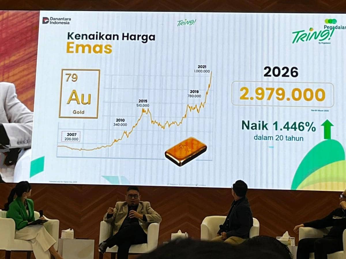 Investasi Emas Digital di Pegadaian, Fisiknya Sudah Dijamin