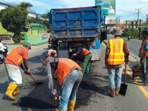 BPJN Lampung Target Jalan Nasional Bebas Lubang H-10 Lebaran 2026