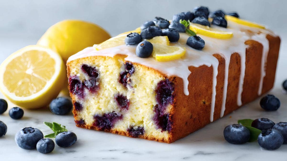 lemon blueberry cake