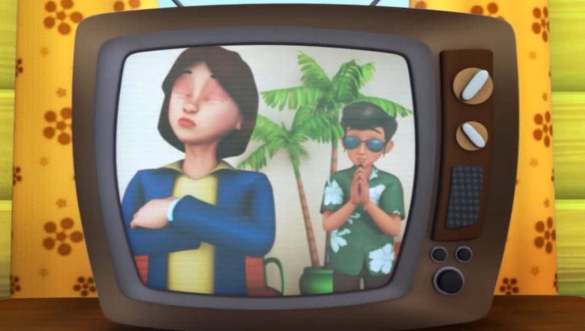 penampilan terakhir Abang Zaid di Upin & Ipin adalah saat ia diperlihatkan menjadi aktor televisi