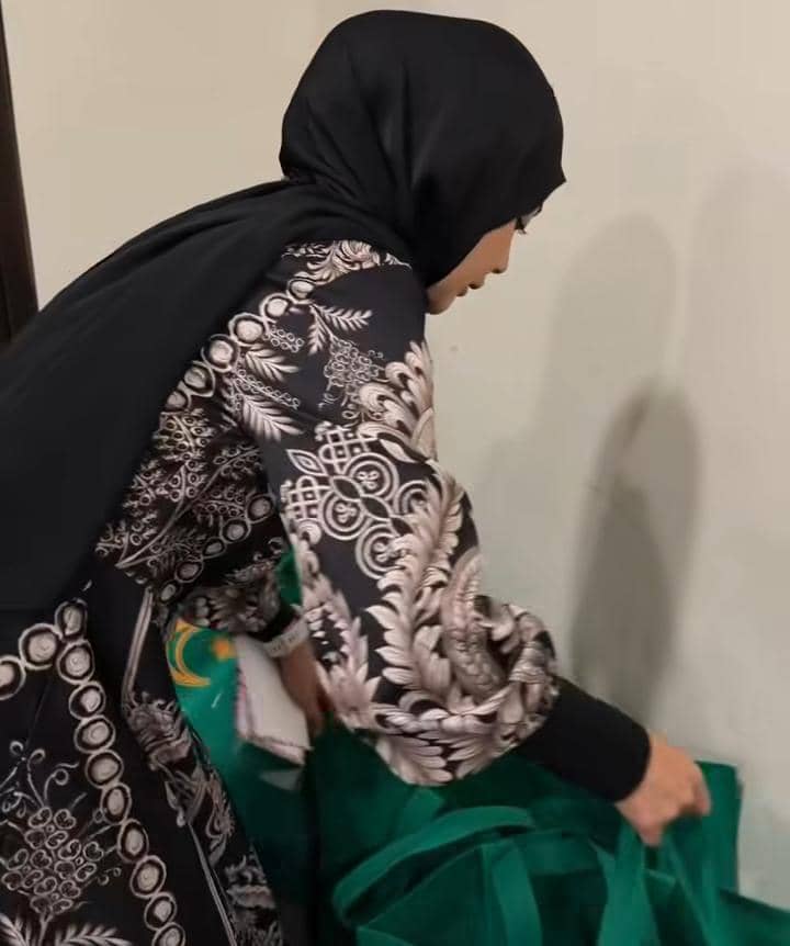 Jenita Janet ajak keluarga bukber