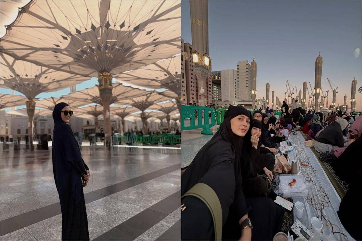 10 Potret Paula Verhoeven Umrah di Bulan Ramadan 2026