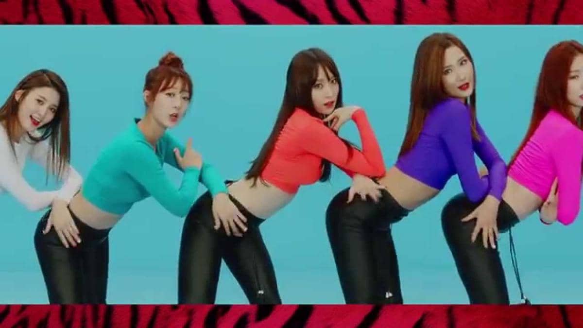 cuplikan MV lagu "UP&DOWN" dari EXID