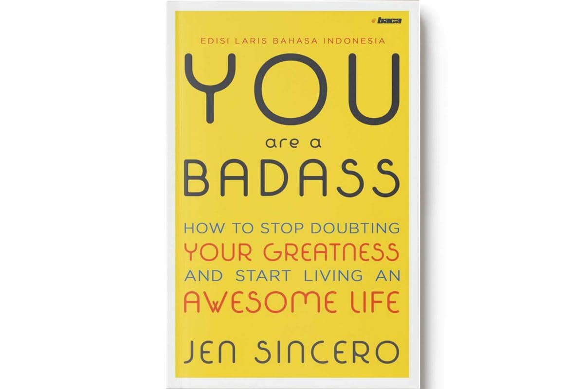 cover buku You Are a Badass