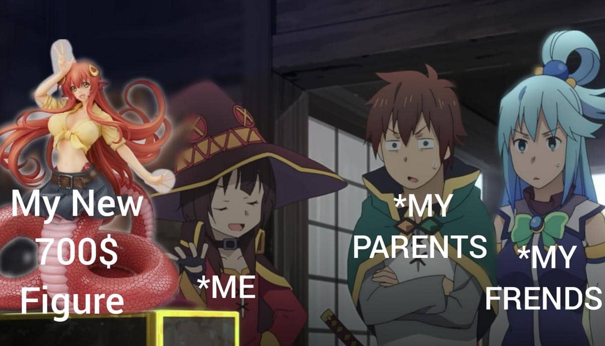 8 Meme Figur Anime yang Paling Kocak, Bikin Uang Habis