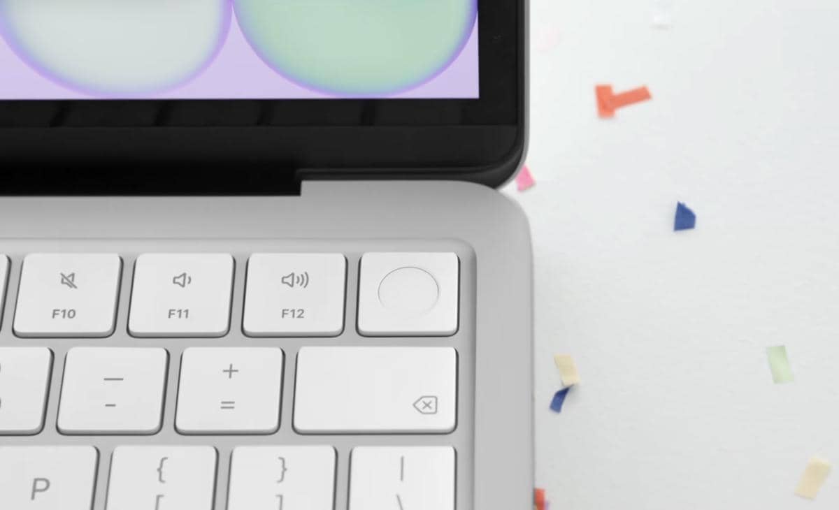 tangkapan layar MacBook Neo