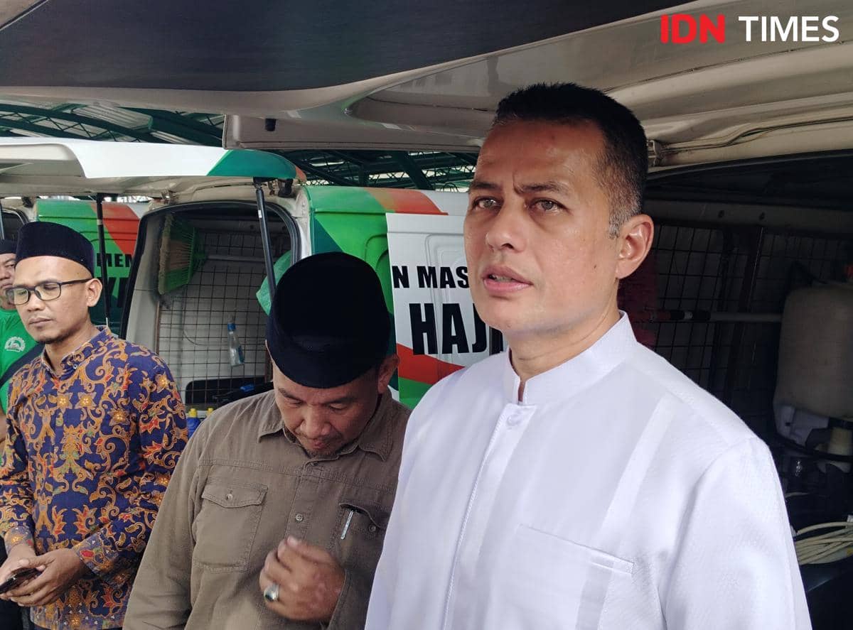 Musa Rajekshah selaku Ketua Yayasan Haji Anif sekaligus Anggota DPR RI (IDN Times/Eko Agus Herianto)
