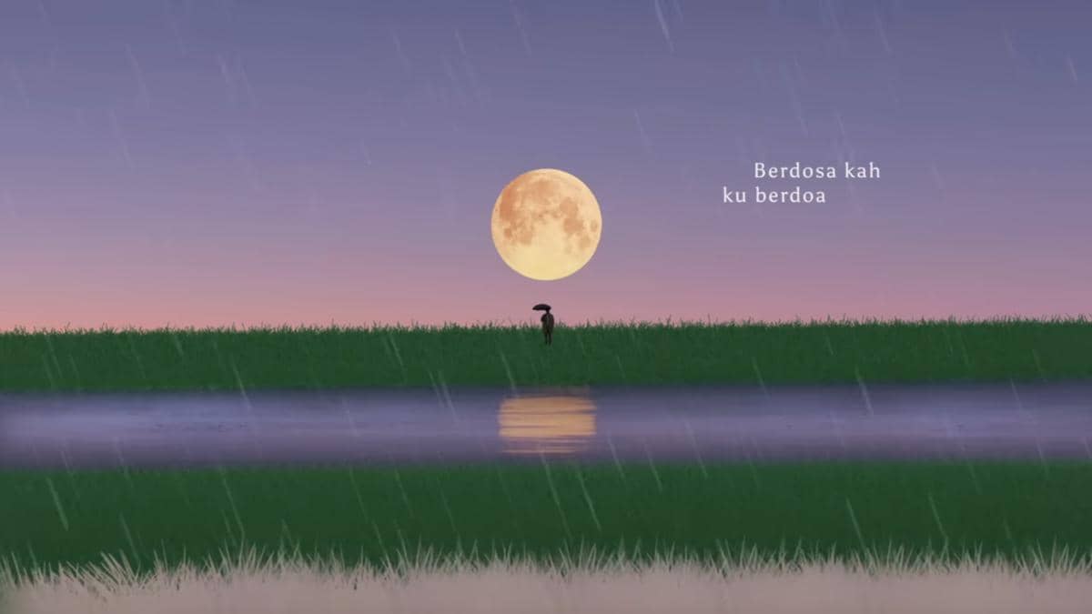 cuplikan lirik video "Tampar"