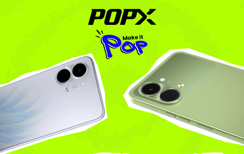 TECNO POP X Resmi Rilis, HP Entry Level dengan IP64 dan Layar 120Hz