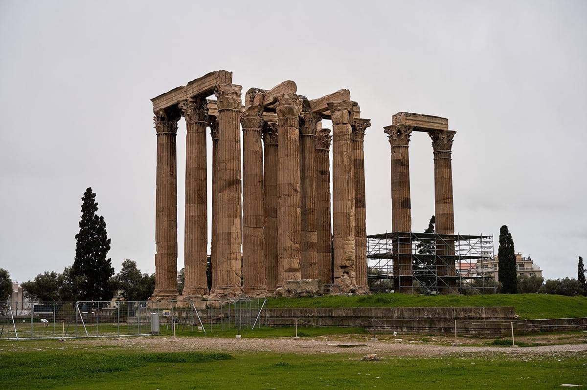 potret Temple of Olympian Zeus