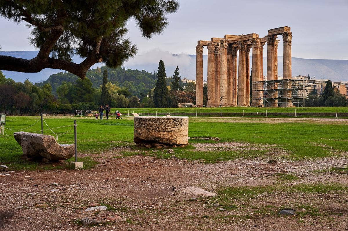 potret Temple of Olympian Zeus