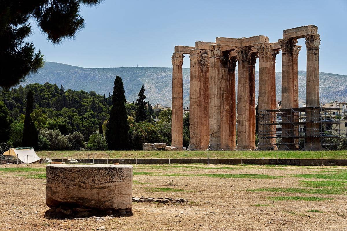 potret Temple of Olympian Zeus