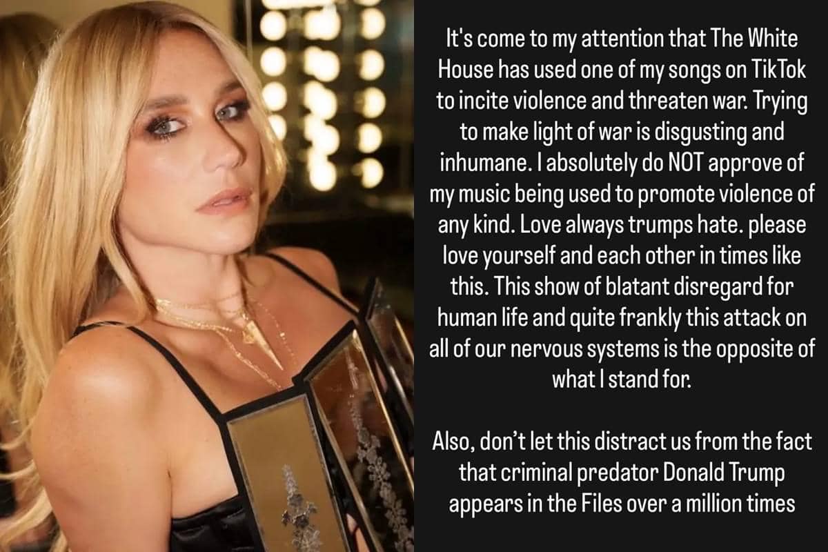 Kesha protes lagunya dipakai propaganda Trump.jpg