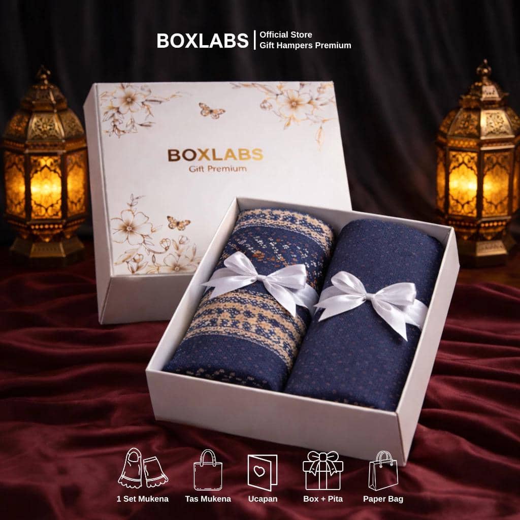 Boxlabs Hampers Mukena Dewasa Rayon Premium
