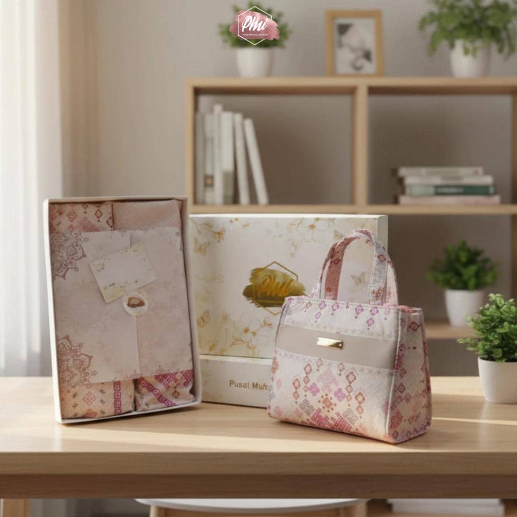 Melika Clothing Set Hampers Mukena Premium Lebaran