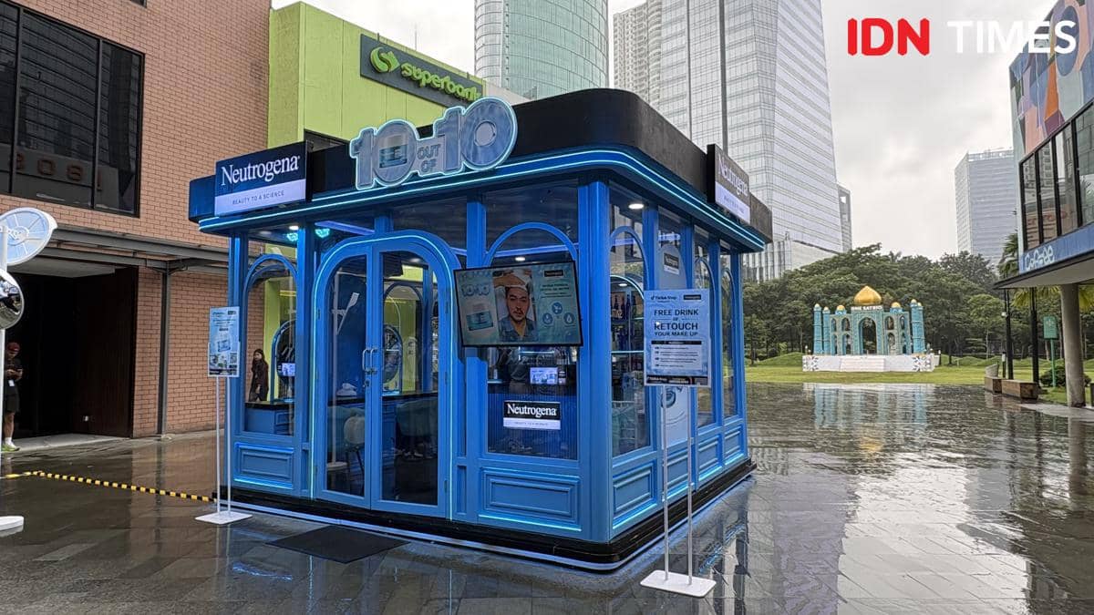 Media launch kampanye “Neutrogena Hydro Boost Your Glow: 10 out of 10", Kamis (5/3/25)lalu di One Satrio, Jakarta Selatan