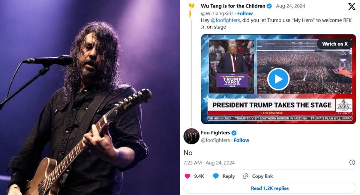 Foo Fighters protes lagunya dipakai propaganda Trump.jpg