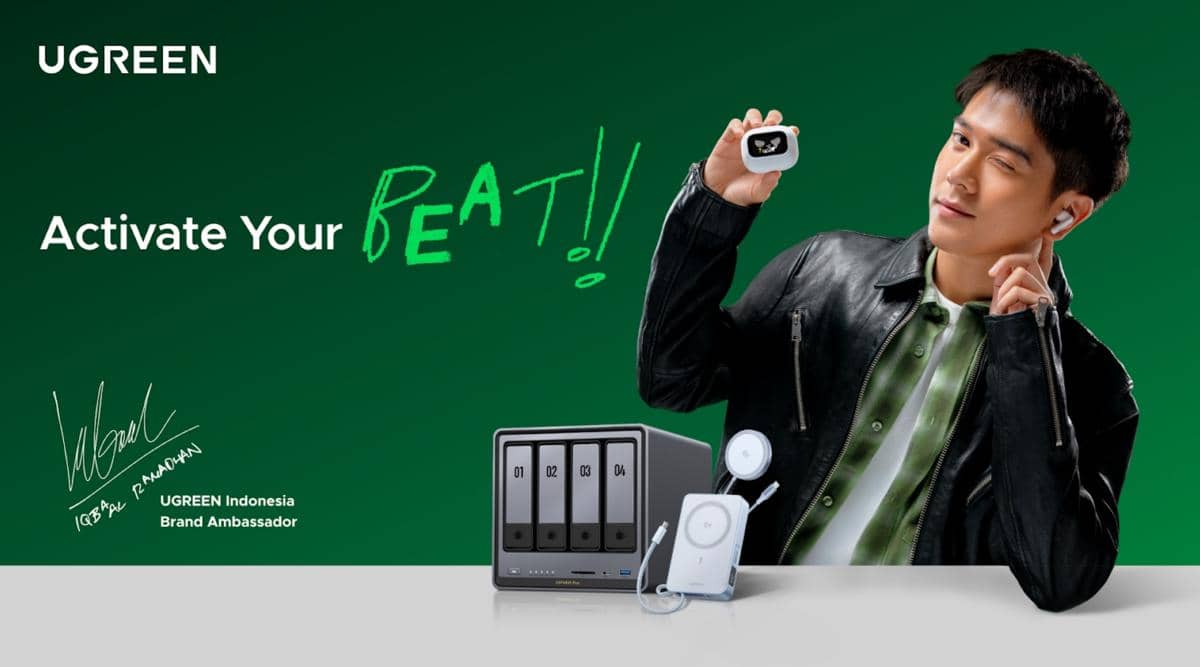 Wow, Iqbal Ramadhan Jadi UGREEN Indonesia Brand Ambassador!