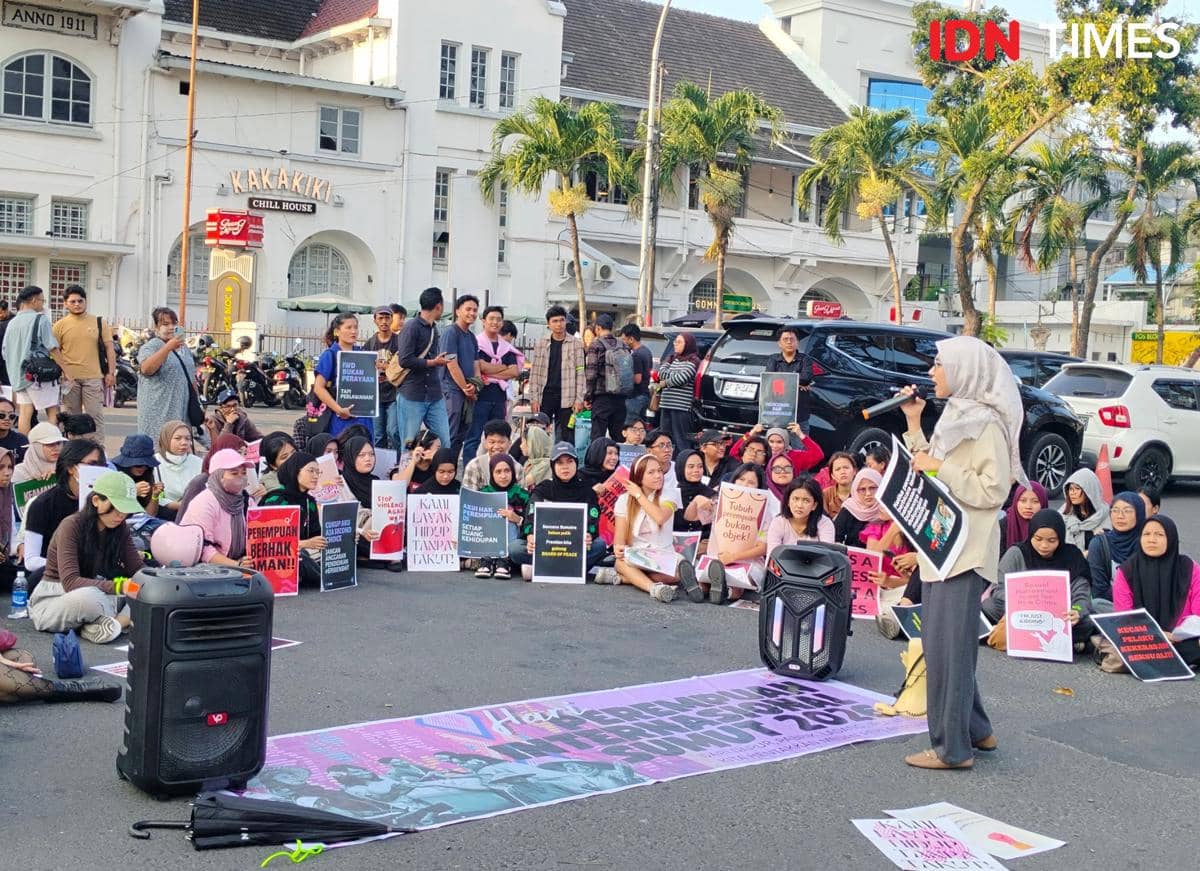 Aksi Hari Perempuan Internasional, Aktivis Bela PRT dan Perempuan Adat