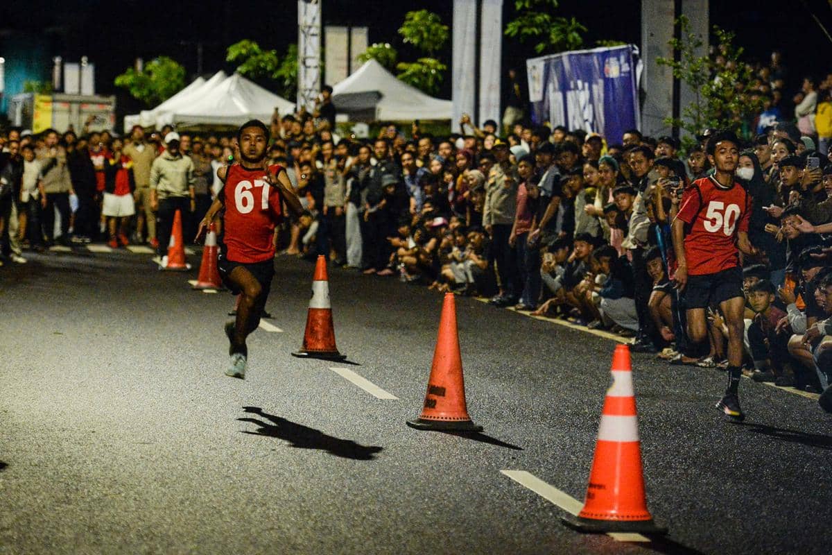Night Run yang digelar Polres Metro Tangerang Kota untuk mencegah tawuran remaja saat bulan Ramadan