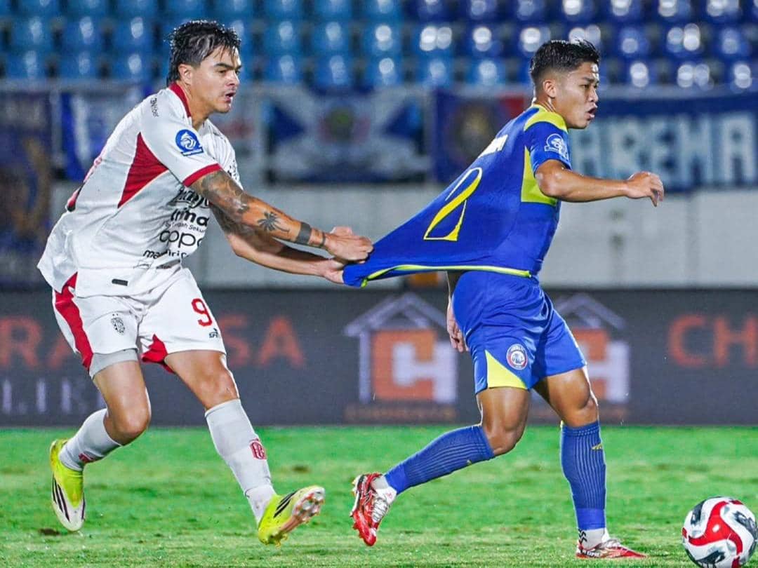 Hattrick Dalberto Tak Mampu Selamatkan Arema dari Kekalahan