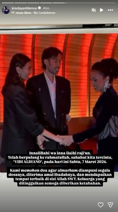 ucapan duka untuk Vidi Aldiano