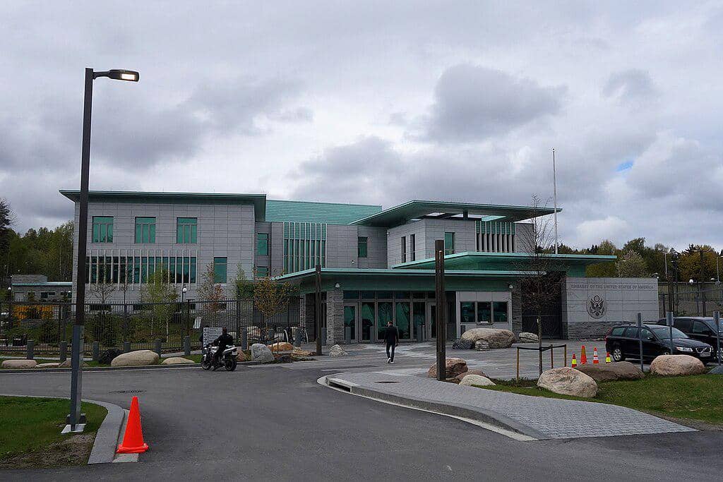 Kedutaan Besar AS di Oslo, Norwegia