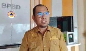 Kabid Kedaruratan dan Logistik BPBD Damkar Provinsi Riau Jim Gafur