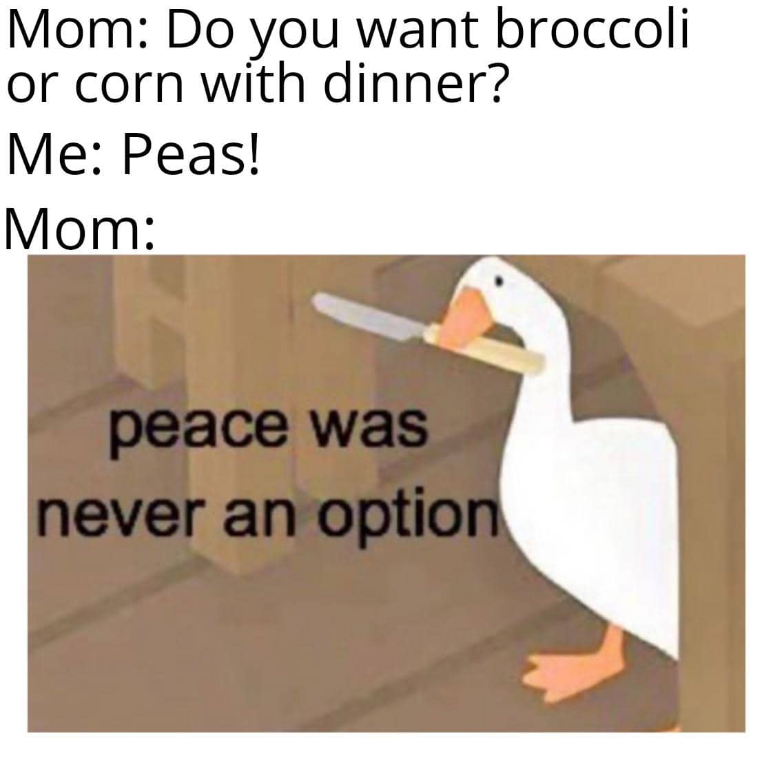 meme kartun tentang makan malam