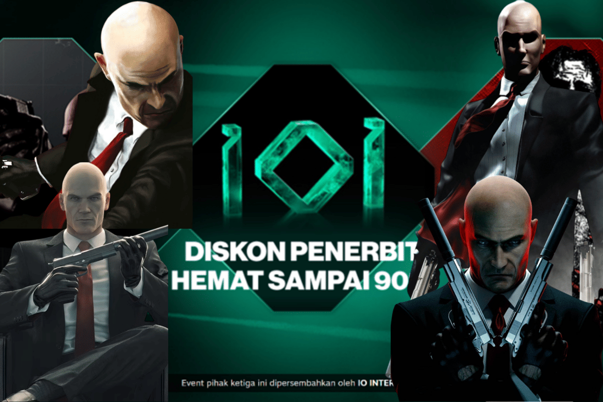 6 Diskon Game Hitman di Steam IO Interactive Publisher Sale 2026