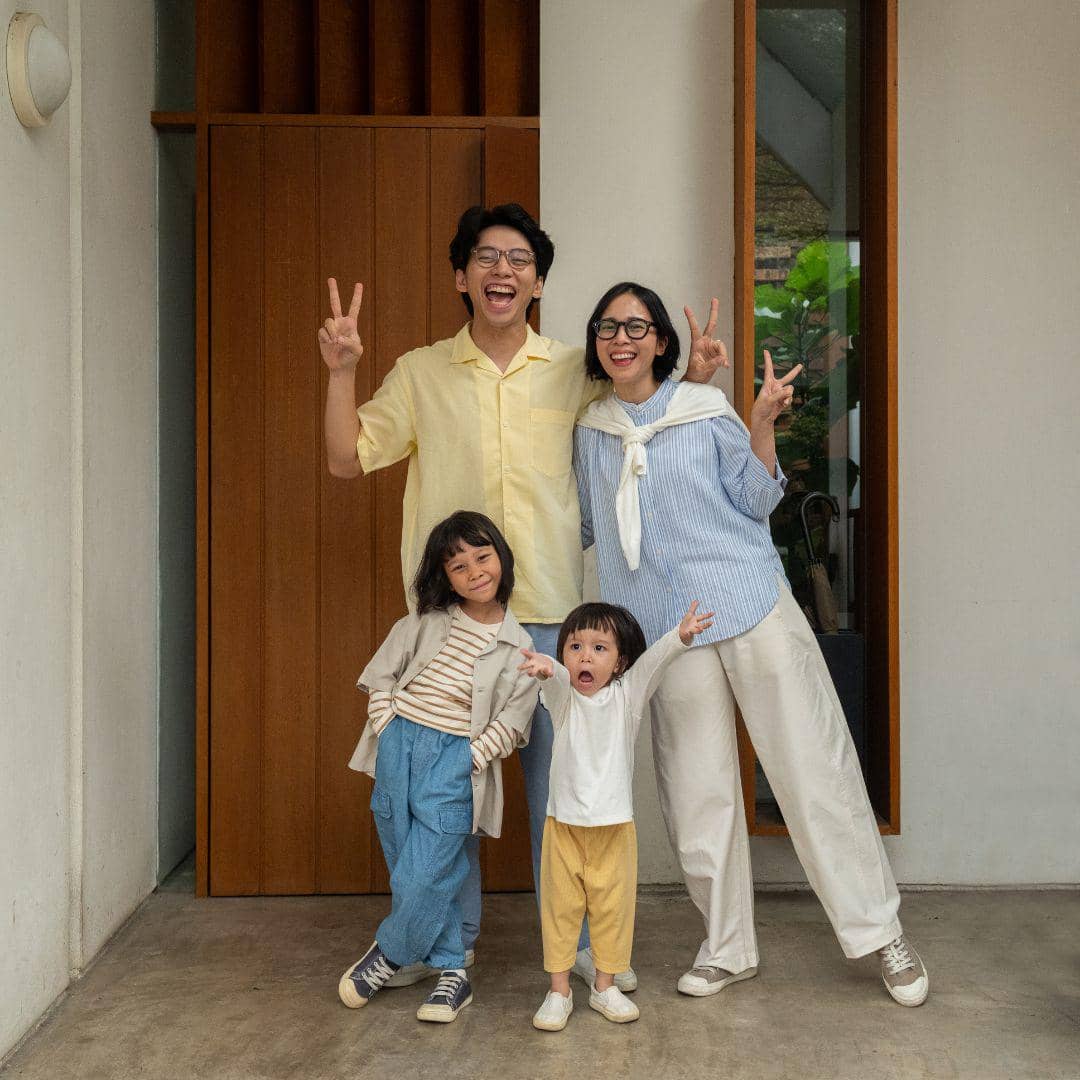 Potret keluarga Sigi Savero 