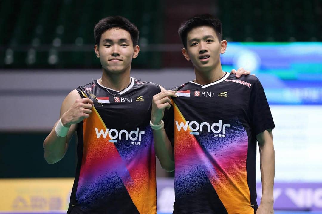 Raymond Indra dan Nikolaus Joaquin keluar sebagai Runner-up di ajang Korea Masters 2025